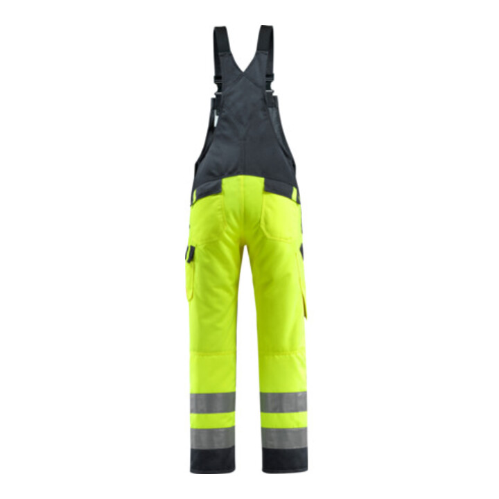 Mascot Latzhose Gosford hi-vis gelb/schwarzblau Größe 46