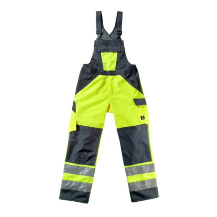 Mascot Latzhose Gosford hi-vis gelb/schwarzblau Größe 46