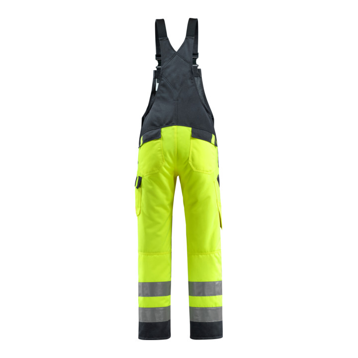 Mascot Latzhose Gosford hi-vis gelb/schwarzblau Größe 48