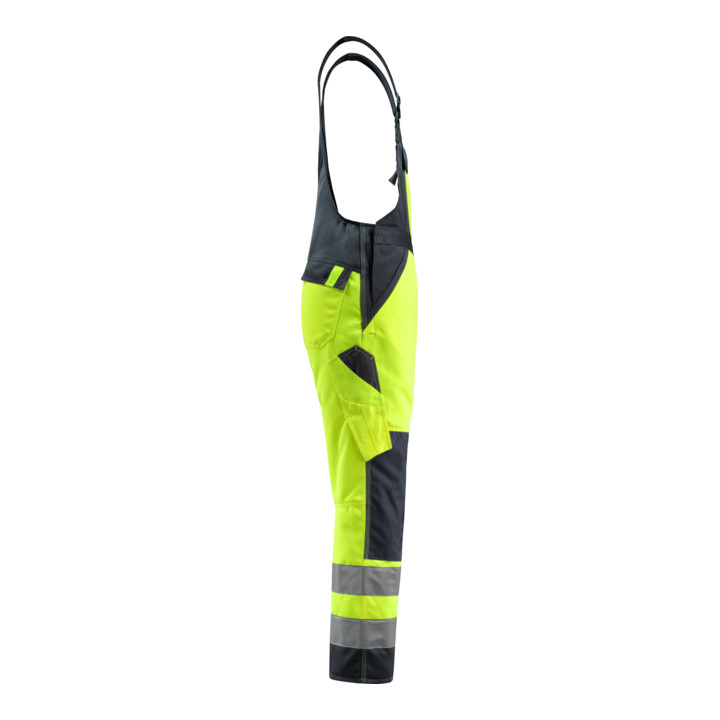 Mascot Latzhose Gosford hi-vis gelb/schwarzblau Größe 48