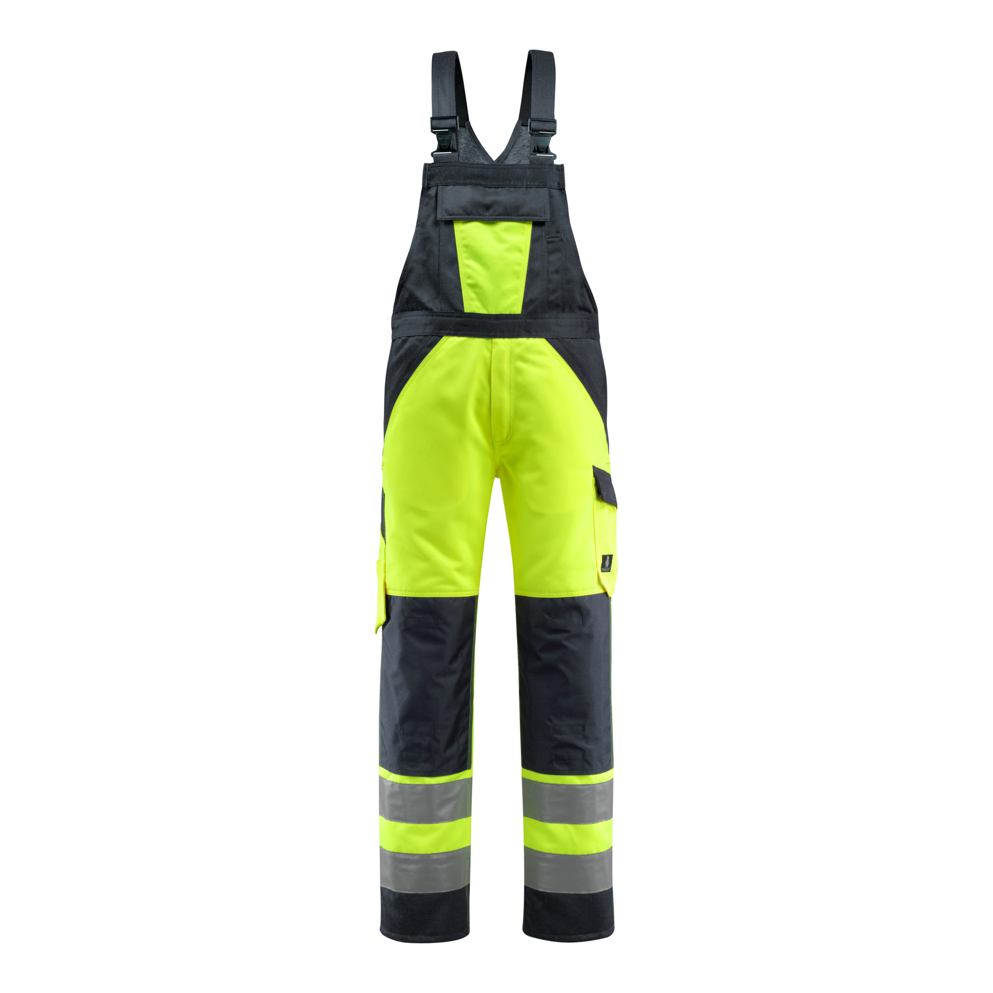 Mascot Latzhose Gosford hi-vis gelb/schwarzblau Größe 50