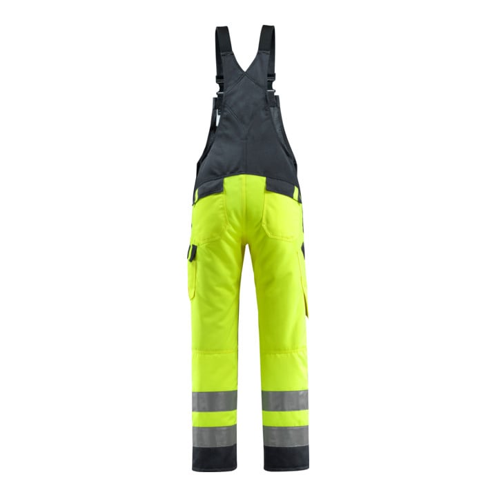 Mascot Latzhose Gosford hi-vis gelb/schwarzblau Größe 50
