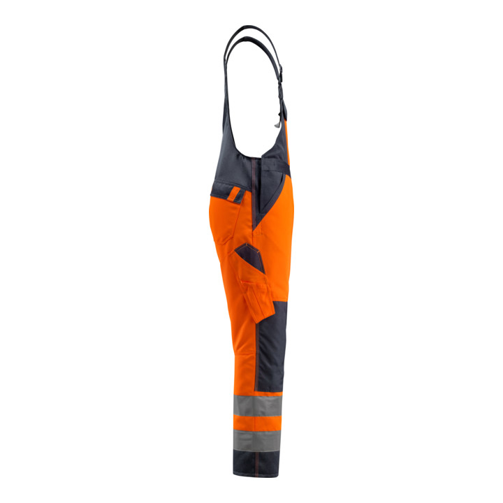 Mascot Latzhose Gosford hi-vis orange/schwarzblau Größe 48