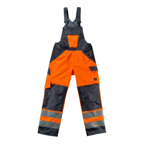 Mascot Latzhose Gosford hi-vis orange/schwarzblau