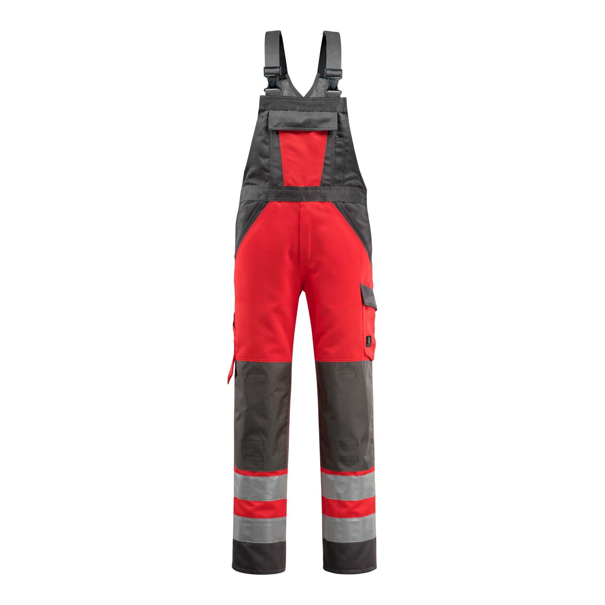 Mascot Latzhose Gosford hi-vis rot/dunkelanthrazit Größe 44