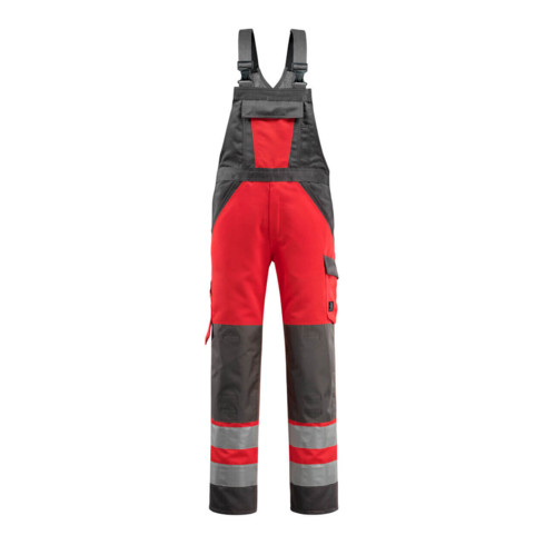 Mascot Latzhose Gosford hi-vis rot/dunkelanthrazit