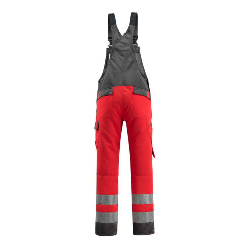 Mascot Latzhose Gosford hi-vis rot/dunkelanthrazit