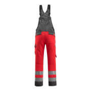 Mascot Latzhose Gosford hi-vis rot/dunkelanthrazit-5