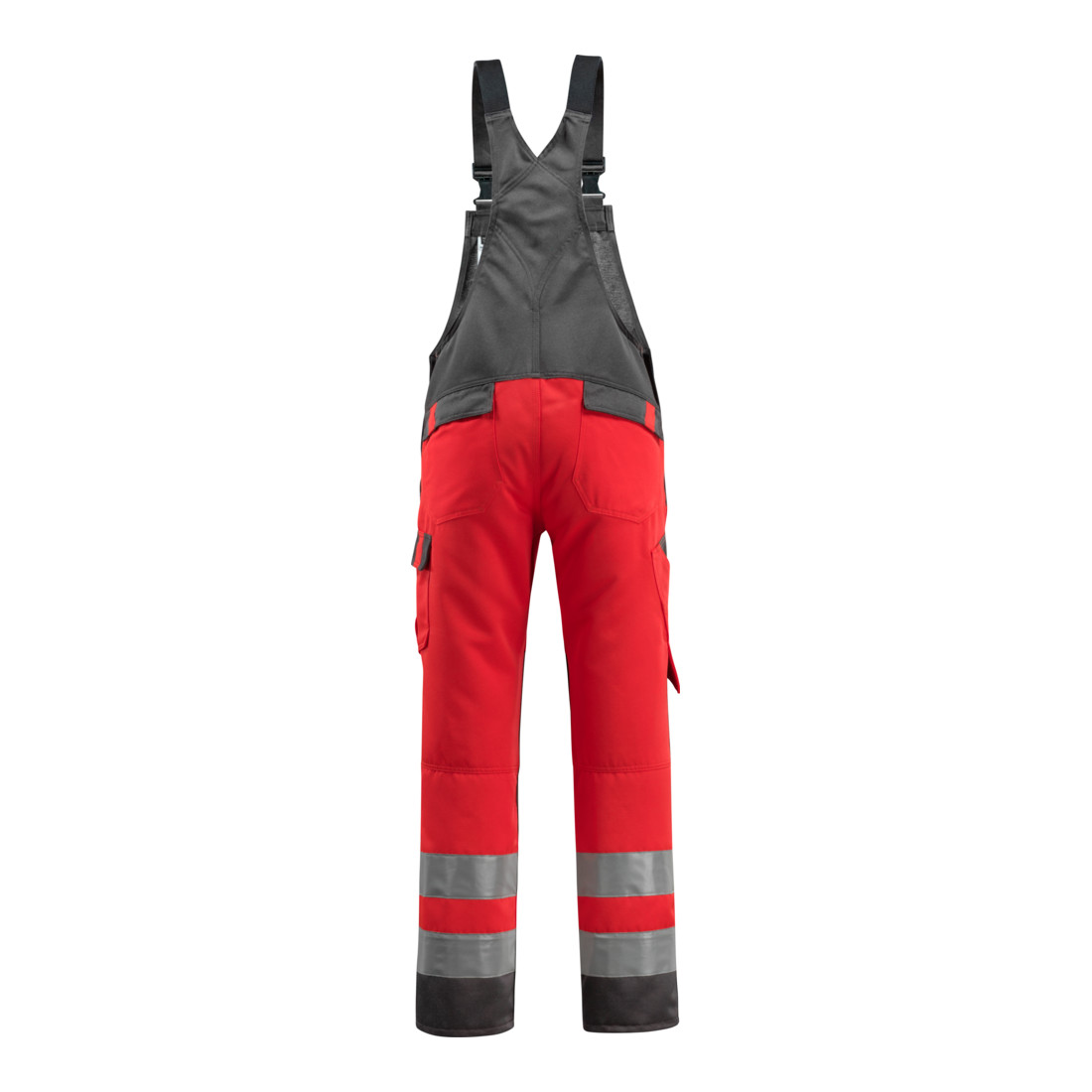 Mascot Latzhose Gosford hi-vis rot/dunkelanthrazit