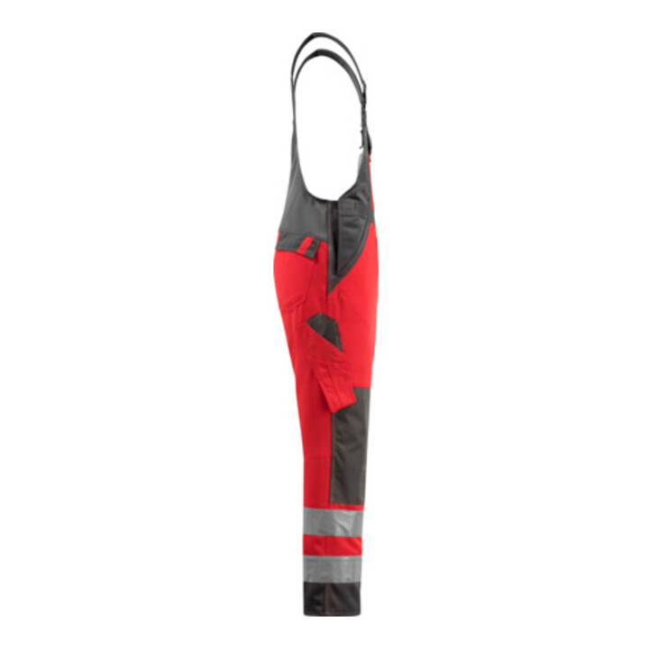 Mascot Latzhose Gosford hi-vis rot/dunkelanthrazit Größe 54