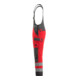 Mascot Latzhose Gosford hi-vis rot/dunkelanthrazit Größe 56