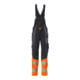 Mascot Latzhose Knietaschen Stretch-Einsätze 76C52 schwarzblau/hi-vis orange