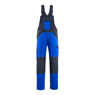 MASCOT Latzhose Leeton Größe 90C60 kornblau/schwarzblau
