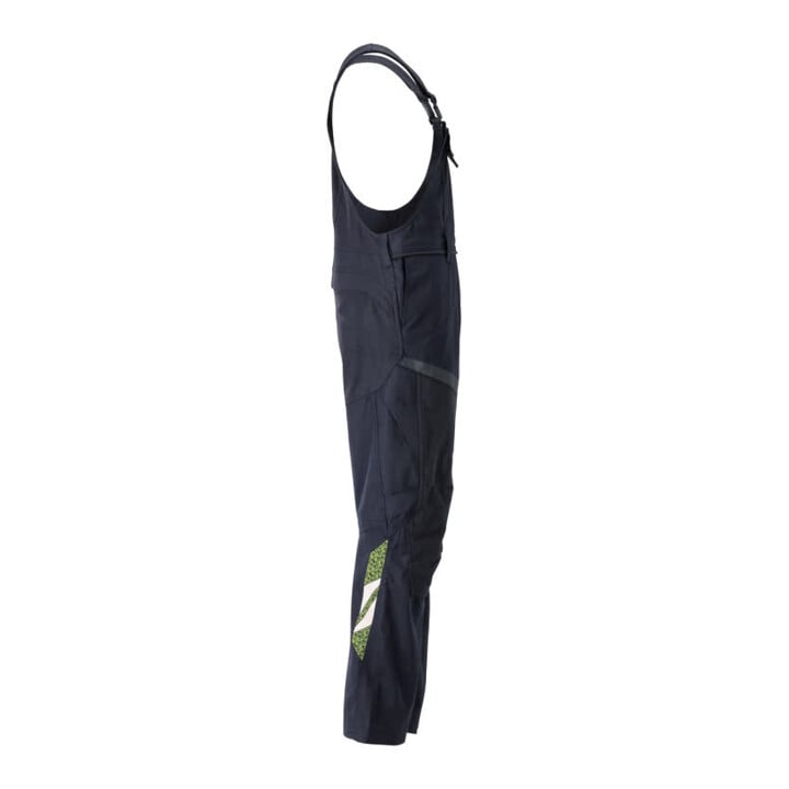 Mascot Latzhose Multisafe 82C46 schwarzblau/hi-vis gelb Knietaschen Stretch-Einsätze