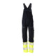 Mascot Latzhose Multisafe 82C52 Knietaschen Stretch schwarzblau/hi-vis gelb