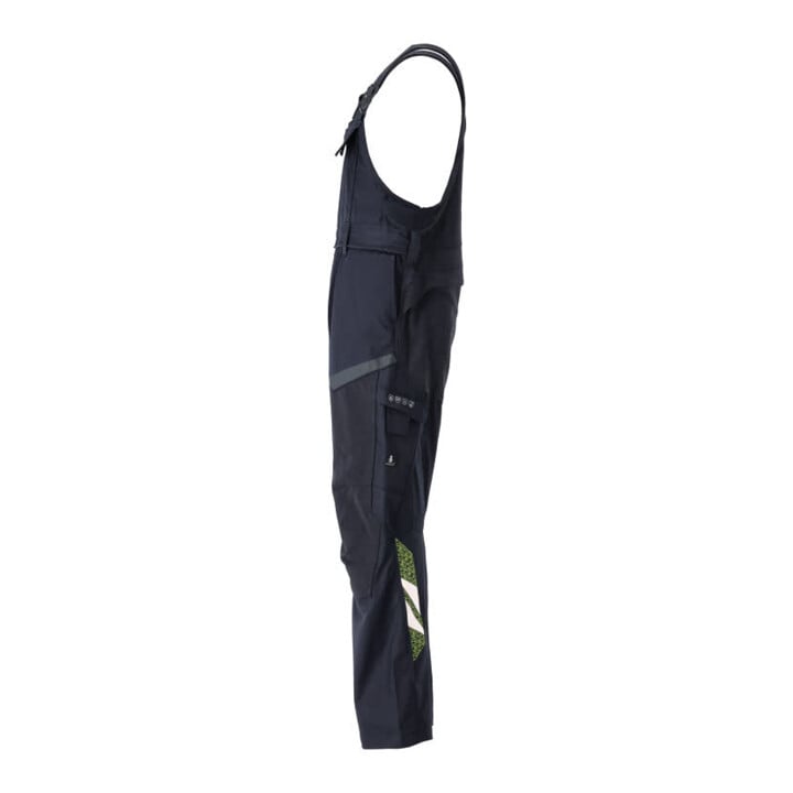 Mascot Latzhose Multisafe 82C58 schwarzblau/hi-vis gelb Knietaschen Stretch-Einsätze