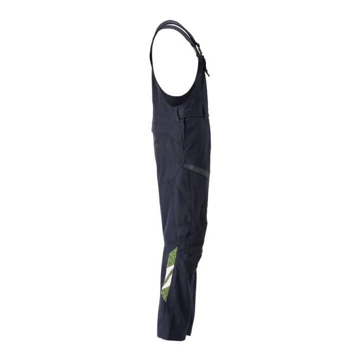 Mascot Latzhose Multisafe 82C58 schwarzblau/hi-vis gelb Knietaschen Stretch-Einsätze