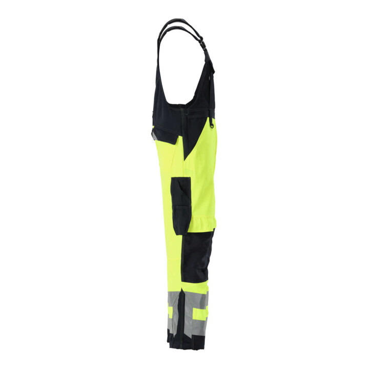 MASCOT Latzhose Newcastle 76C52 hi-vis gelb schwarzblau