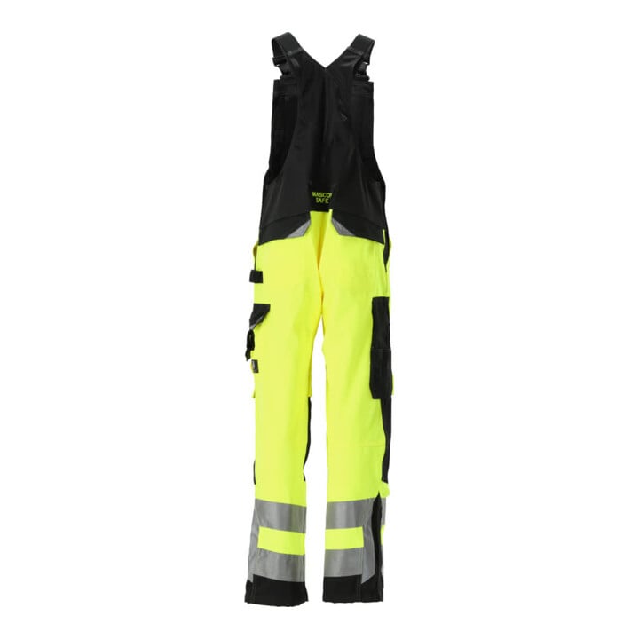 MASCOT Latzhose Newcastle 82C58 hi-vis gelb/schwarz