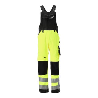 MASCOT Latzhose Newcastle 82C62 hi-vis gelb/schwarz Größe