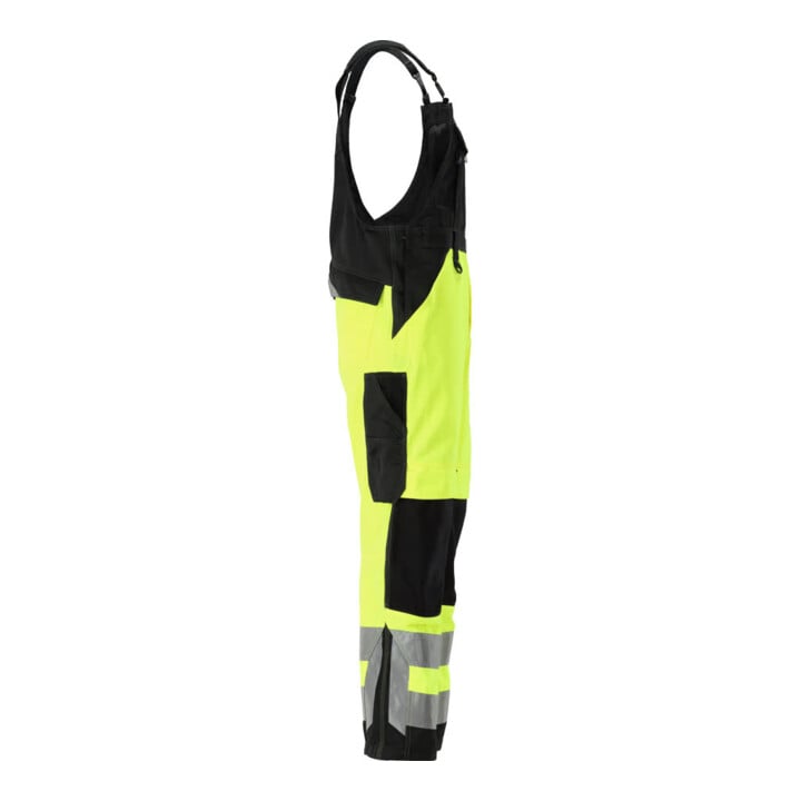MASCOT Latzhose Newcastle 82C62 hi-vis gelb/schwarz Größe
