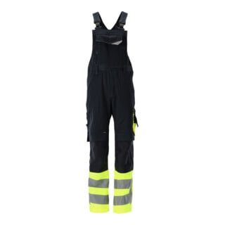 MASCOT Latzhose Sunderland Größe 82C52 schwarzblau/hi-vis gelb