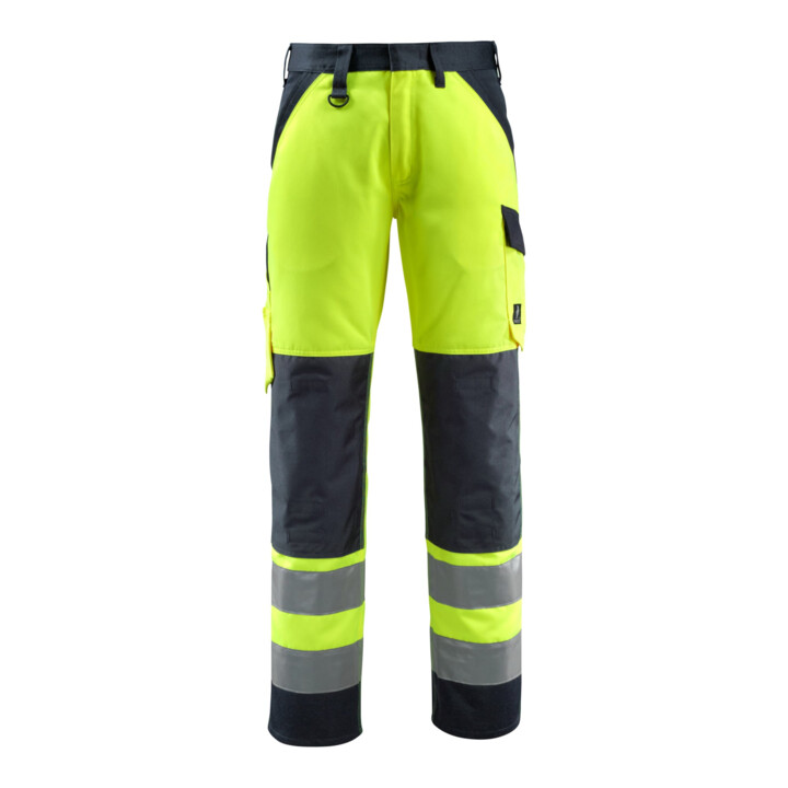 Mascot Maitland Hose Größe 82C58, hi-vis gelb/schwarzblau