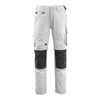 Mascot Mannheim Hose Größe 76C52, weiss/dunkelanthrazit