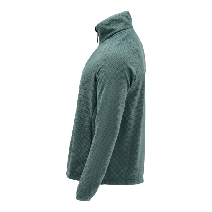 Mascot Microfleece Pullover kurzum Zipper 2XL helles Waldgrün