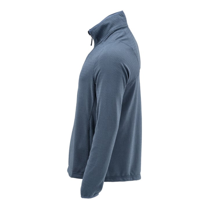 Mascot Microfleece Pullover kurzum Zipper 3XL steinblau