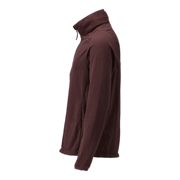 Mascot Microfleece Pullover kurzum Zipper 4XL bordeaux