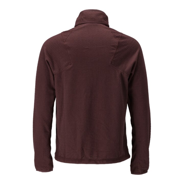 Mascot Microfleece Pullover kurzum Zipper 4XL bordeaux