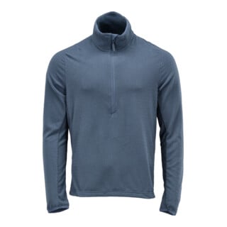 Mascot Microfleece Pullover kurzum Zipper 4XL steinblau