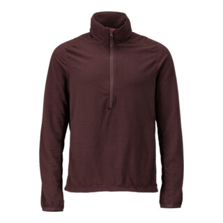 Mascot Microfleece Pullover kurzum Zipper bordeaux Gr. XS