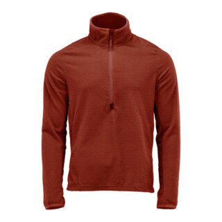 Mascot Microfleece Pullover kurzum Zipper Größe L Herbstrot