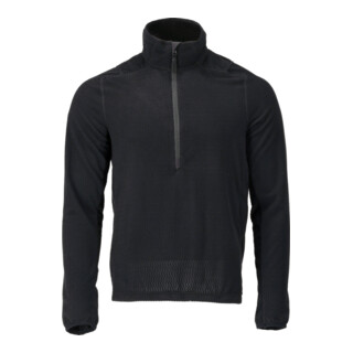 Mascot Microfleece Pullover kurzum Zipper Größe M schwarz
