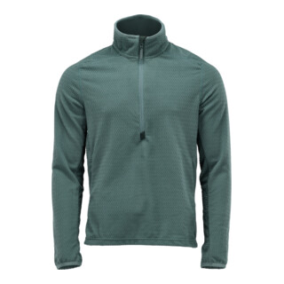 Mascot Microfleece Pullover kurzum Zipper Größe S helles Waldgrün