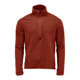 Mascot Microfleece Pullover kurzum Zipper Größe XL Herbstrot