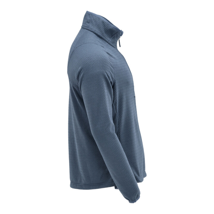 Mascot Microfleece Pullover kurzum Zipper Größe XL steinblau