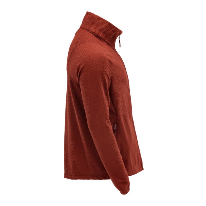 Mascot Microfleecejacke 4XL Herbstrot mit Reißverschluss