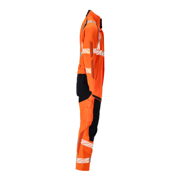 Mascot Overall Knietaschen Stretch-Einsätze 4XL hi-vis orange/schwarzblau