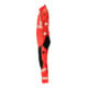 Mascot Overall Knietaschen Stretch-Einsätze Größe L Hi-vis rot/schwarzblau