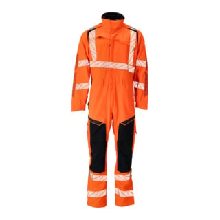 Mascot Overall Knietaschen Stretch-Einsätze XL hi-vis orange/schwarzblau