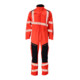 Mascot Overall Knietaschen Stretch Kombination Gr. S Hi-vis rot/schwarzblau