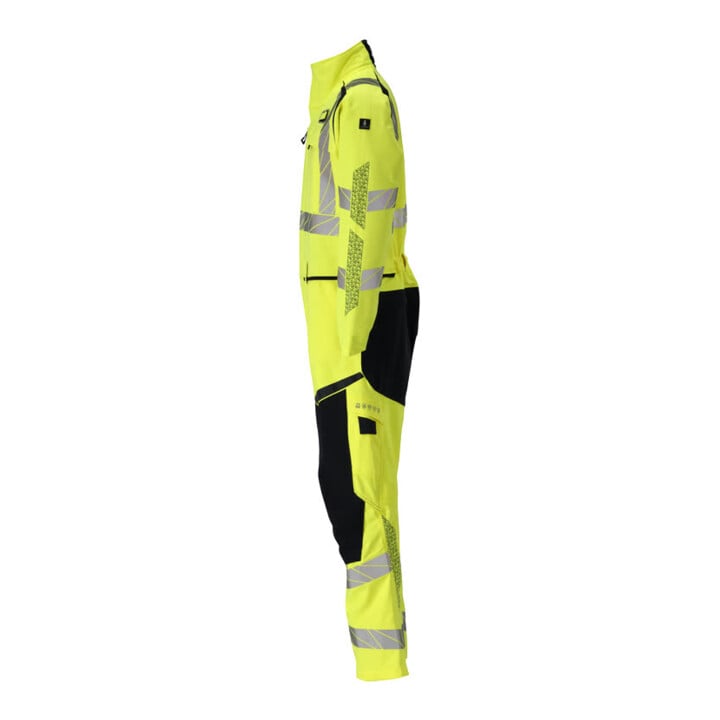 Mascot Overall Knietaschen Stretch Multisafe Gr. M hi-vis gelb/schwarzblau