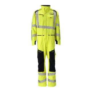 Mascot Overall Knietaschen Stretch Multisafe Gr. S hi-vis gelb/schwarzblau