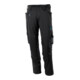 Pantalon Mascot avec poches genoux, pantalon en tissu stretch noir-1