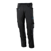 Pantalon Mascot avec poches genoux, pantalon en tissu stretch noir