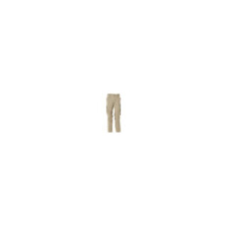 Pantalon Mascot avec poches genoux, pantalon en tissu extensible kaki clair