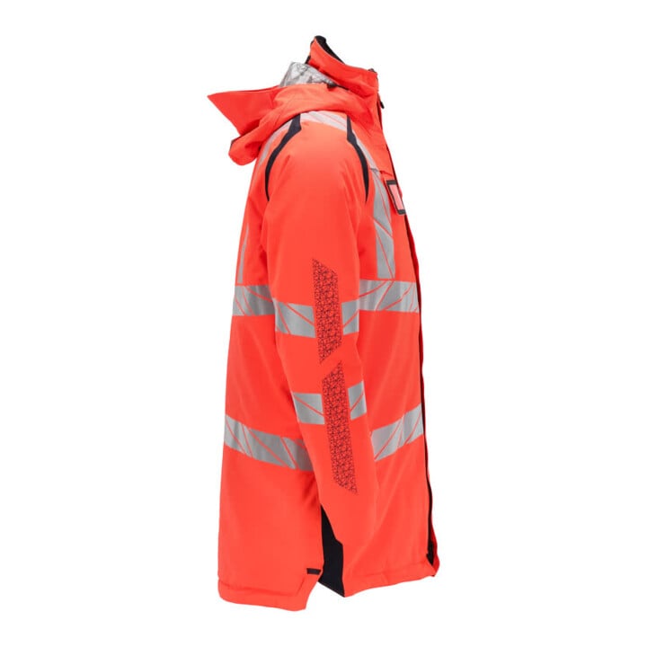 Mascot Parka CLIMASCOT® Futter geringes Gewicht 5XL Hi-vis rot/schwarzblau